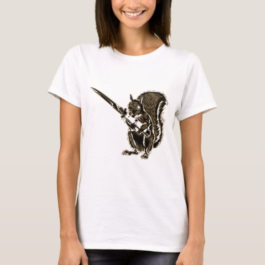 De eekhoorn omwisselen t-shirt (Voorkant)