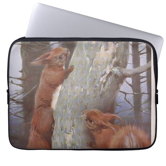 DE EEKHOORN (Sciurus vulgaris) Laptop Sleeve (Voorkant)