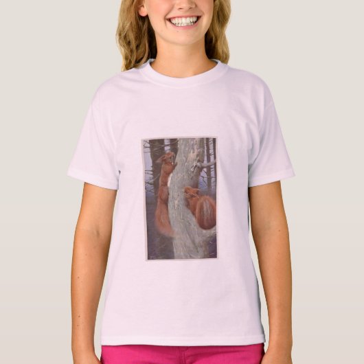 DE EEKHOORN (Sciurus vulgaris) T-shirt (Voorkant)