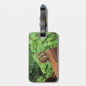 De Eekhoorn van Camo Bagagelabel (Achterkant verticaal)