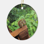 De Eekhoorn van Camo Keramisch Ornament (Links)