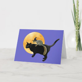 De Eekhoorn van de heks op de Kaart van de Kat