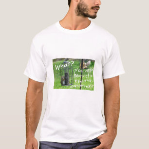 De eekhoorn van de Vogelvoeder T-shirt