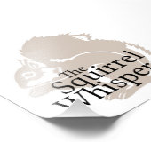 De eekhoorn Whisperer Foto Afdruk (Hoek)