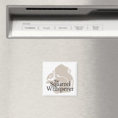 De eekhoorn Whisperer Magneet (Insitu (Vaatwasser))