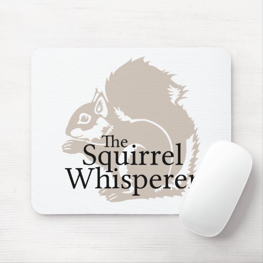 De eekhoorn Whisperer Muismat (Met muis)