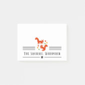 De eekhoorn Whisperer Post-it® Notes (Voorkant)