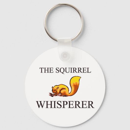 De eekhoorn Whisperer Sleutelhanger (Voorkant)