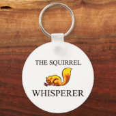 De eekhoorn Whisperer Sleutelhanger (Voorkant)