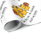 De eekhoorns stelen mijn gezondheid cadeaupapier (Rol Hoek)