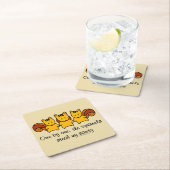 De eekhoorns stelen mijn gezondheid kartonnen onderzetters (Insitu)