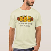 De eekhoorns stelen mijn gezondheid t-shirt (Voorkant)