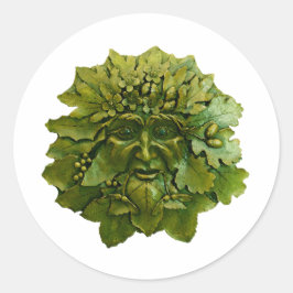 De eekkoning ronde sticker