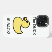 De eend is terug iPhone hoesje (Achterkant horizontaal)