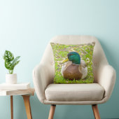 De eend meneer Mallard Kussen (Stoel)