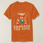 De eend omhelzen t-shirt (Design voorkant)