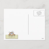 De Eend van de kerstman Feestdagenkaart (Achterkant)