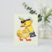 De Eend van Pasen Feestdagenkaart (Staand voorkant)