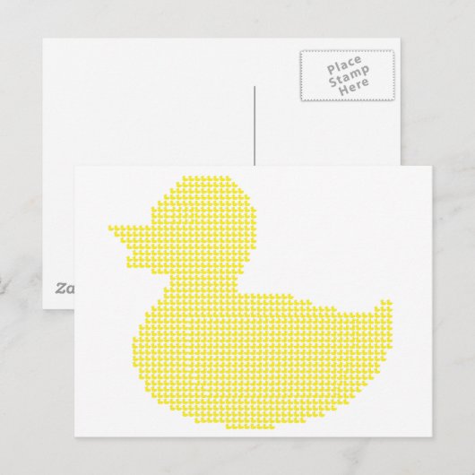 De eenden briefkaart (Voorkant / Achterkant)