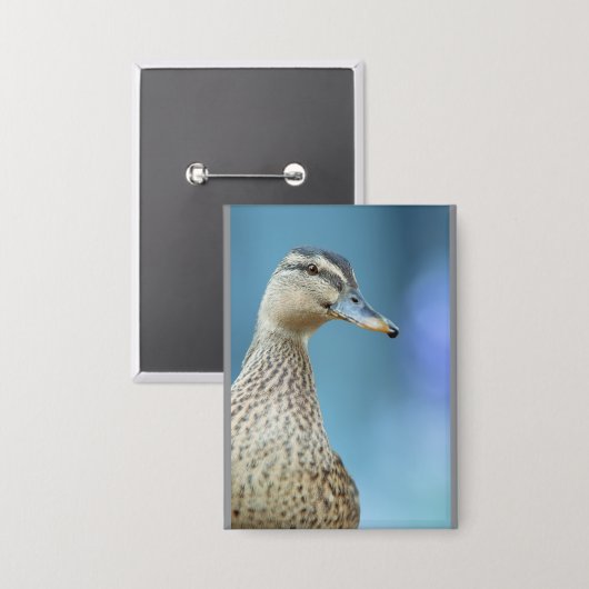 de eenden button (Voorkant / Achterkant)