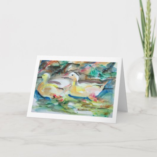 De Eenden van Boston Kaart (Voorkant)