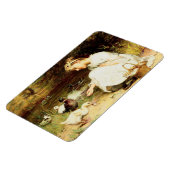 De eenden voeren. Paasgeschenk magneten (Linkerzijde)