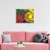De Eenheid Van De Natuur Canvas Afdruk (Insitu (Woonkamer))