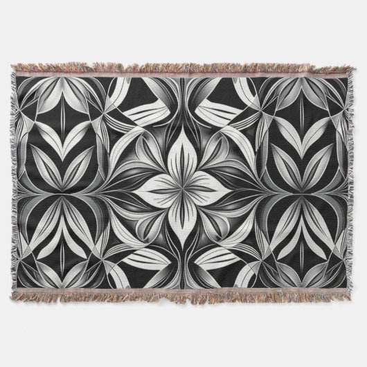 De eenheid van zwart en wit deken (Voorkant)