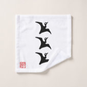 De eenheidsvlag van Kanetsugu Naoe Bad Handdoek (Wasdoekje)