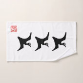 De eenheidsvlag van Kanetsugu Naoe Bad Handdoek (Handdoek)