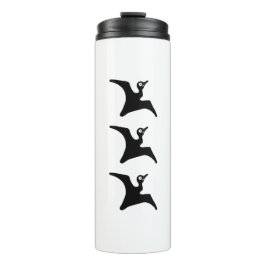 De eenheidsvlag van Kanetsugu Naoe Thermosbeker