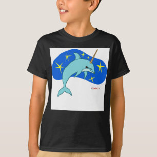 De Eenhoorn Dolfijn (Fantasy Zee Dier) T-shirt