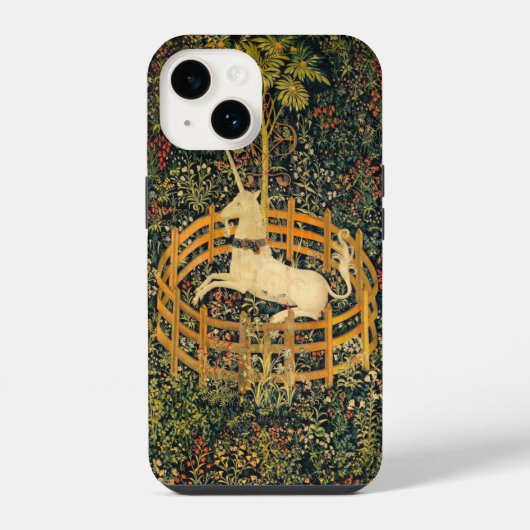 De eenhoorn in gevangenschap iPhone hoesje (Achterkant)