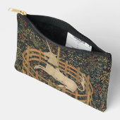 De eenhoorn in gevangenschap, middeleeuws tapijt etui (Open)