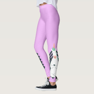 De eenhoorn in Yoga stelt Leggings