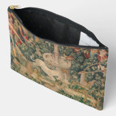 De eenhoorn is gevonden, middeleeuws tapijt etui (Open)