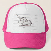 de eenhoorn trucker pet (Voorkant)