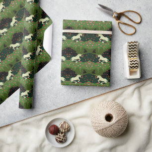 De Eenhoorn Tuin Cadeaupapier