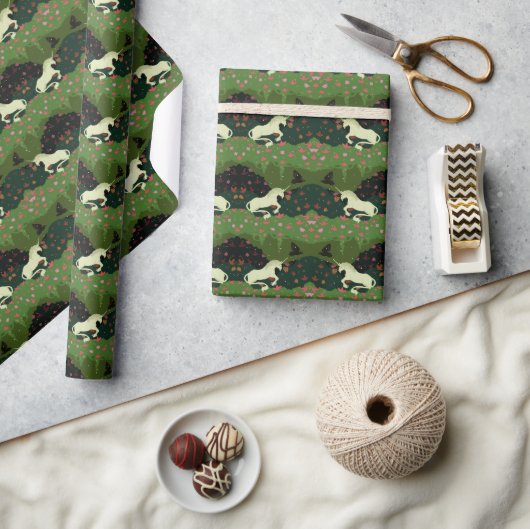 De Eenhoorn Tuin Cadeaupapier (Crafts)