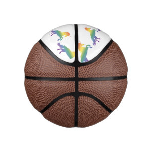 De Eenhoorn van de regenboog lgbt Mini Basketbal