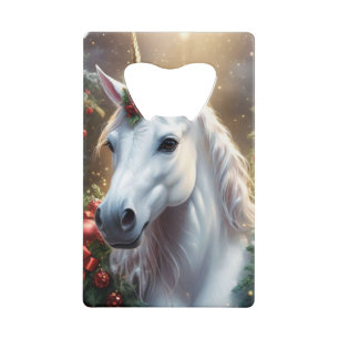 “De Eenhoorn van Noel” Creditkaart Flessenopener