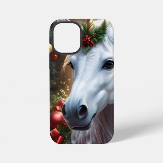 “De Eenhoorn van Noel” iPhone Hoesje (Achterkant)