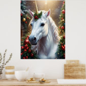 “De Eenhoorn van Noel” Poster (Keuken)