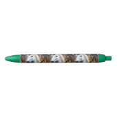 “De Eenhoorn van Noel” Zwarte Inkt Pen (Voorkant)