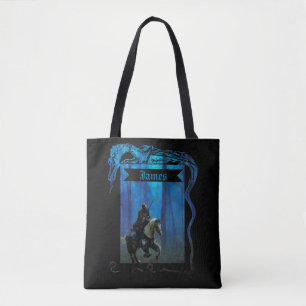 De Eenling Ridder: Een Reis Door de Nevel Tote Bag
