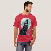 De Eenling Wolf T-shirt (Voorkant volledig)