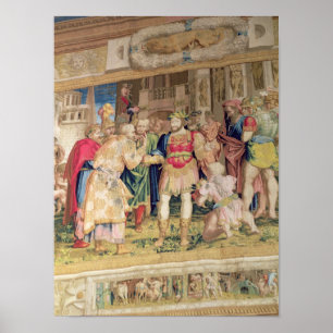 De eenmaking van de staten poster