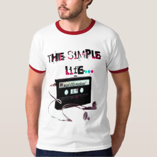De eenvoud van muziek t-shirt