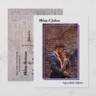 De eenvoudige Band van de Bekleding van de Grens t Aankondigingskaart