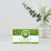 De Eenvoudige BedrijfsModerne Logo van de zorg van Visitekaartje (Staand voorkant)